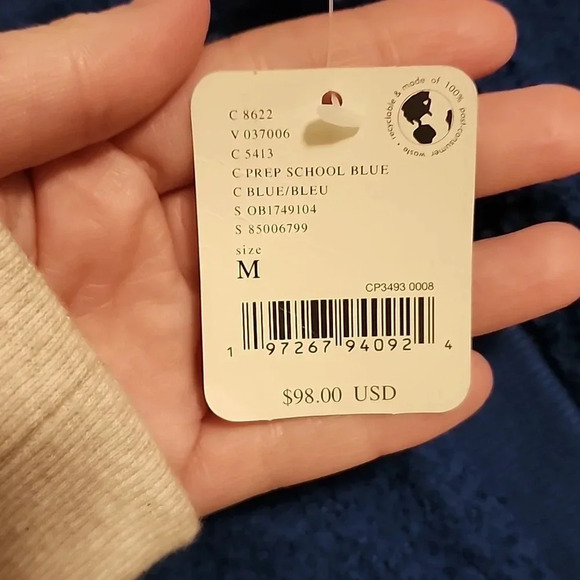 Free People Cuddle Up Pants- size Medium-NWT 💙 - Picture 5 of 8